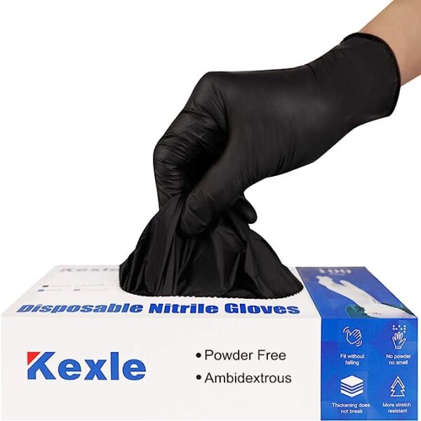 Kexle Nitrile Disposable Gloves Pack of 100