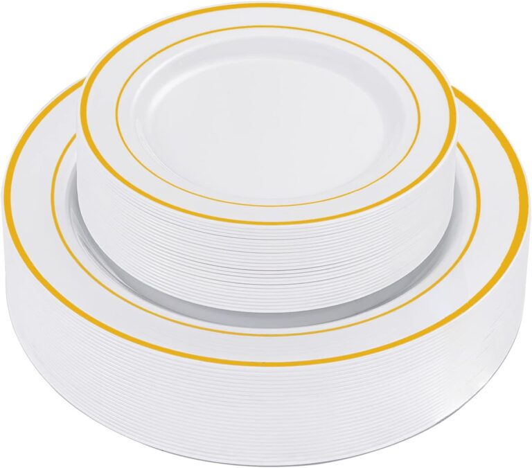 Disposable Plates include 36pcs Dinner Plates 10.25”